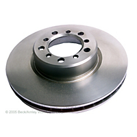 Beck Arnley Front, Driver Or Passenger Side Brake Disc Beck Arnl