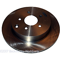 Beck Arnley Rear, Driver Or Passenger Side Brake Disc Beck Arnle