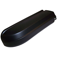 Crown Front, Passenger Side Fender Flares-Black,Thermoplastic,Fl