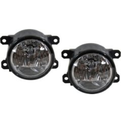 Replacement Halogen Fog Light - SETREPA107901Q-2 - Front, Driver