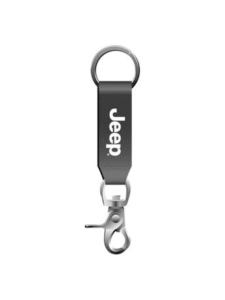 Plasticolor 004375R01 Key Chain - Black And White, Vinyl, Jeep L