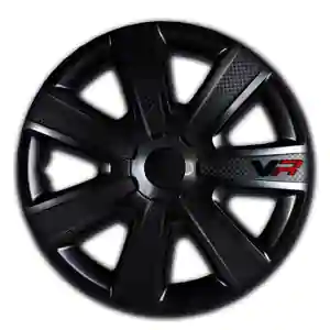 Alpena VR Carbon Fiber and Black 15in Wheel Cover 4 Pack Alpena VR Carbon Fiber and Black 15in Wheel Cover 4 Pack