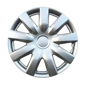 KT Silver 14in ABS Plastic Wheel Cover KT Silver 14in ABS Plastic Wheel Cover