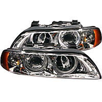 Anzo Driver And Passenger Side (Set Of 2) Headlight Anzo Halo Pr