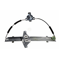 Auto 7 Rear, Driver Side Window Regulator-Manual