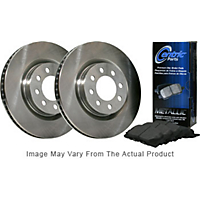 Centric Front Brake Disc and Pad Kit Centric C-Tek