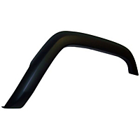 Crown Rear, Driver Side Fender Flares-Black,Thermoplastic,Flat