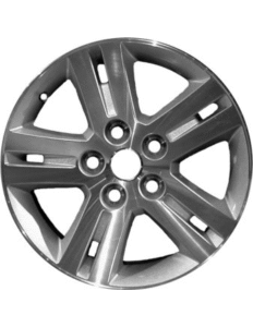 CCI ALY02335U10 Silver Finish Aluminum Wheel - 17 in. Wheel Diam