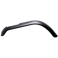 Crown Front, Driver Side Fender Flares-Black,Thermoplastic,Flat