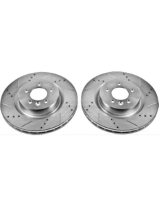 Powerstop Extreme Performance EBR811XPR Front Brake Disc, Cross-