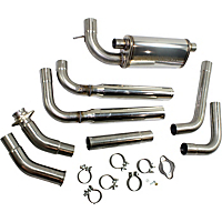 Magnaflow Exhaust System Magnaflow Performance-Natural,Stainless