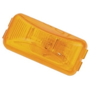 Pilot Side Marker - NV-5027A - Universal, Amber Lens, With bulb(