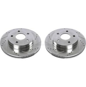 Powerstop Extreme Performance AR8750XPR Front Brake Disc, Cross-