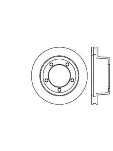 Centric Premium 120.67010 Brake Disc - Plain Surface Sold Indivi
